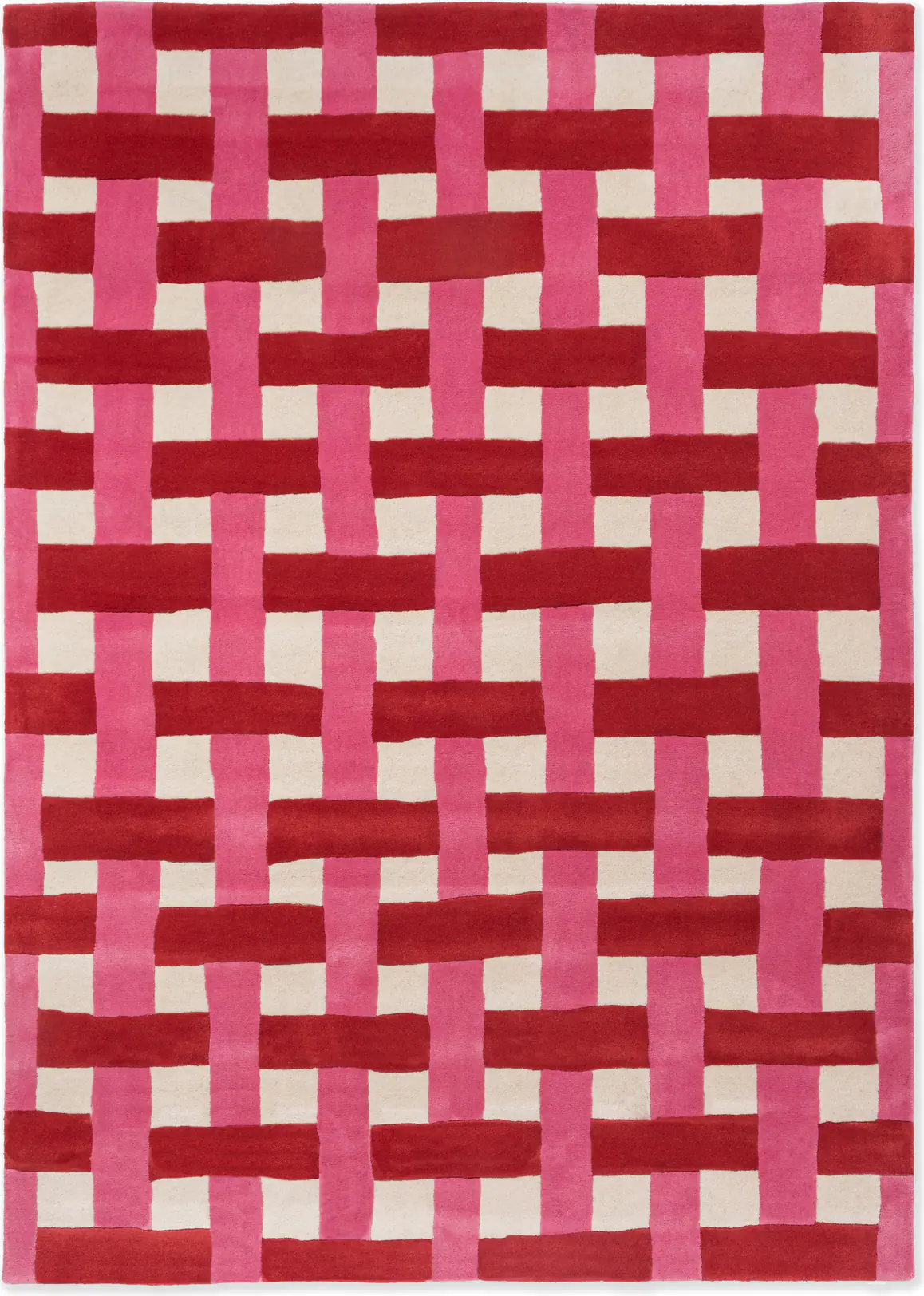 Harsr Basket Weave Coral Rose 144102 A Hr