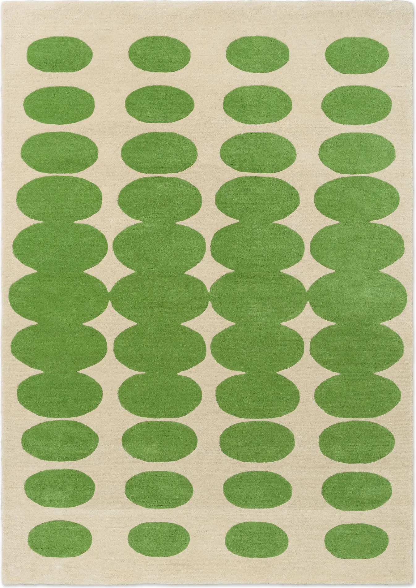 Ok Optical Oval Green Cream 157707 A Hr