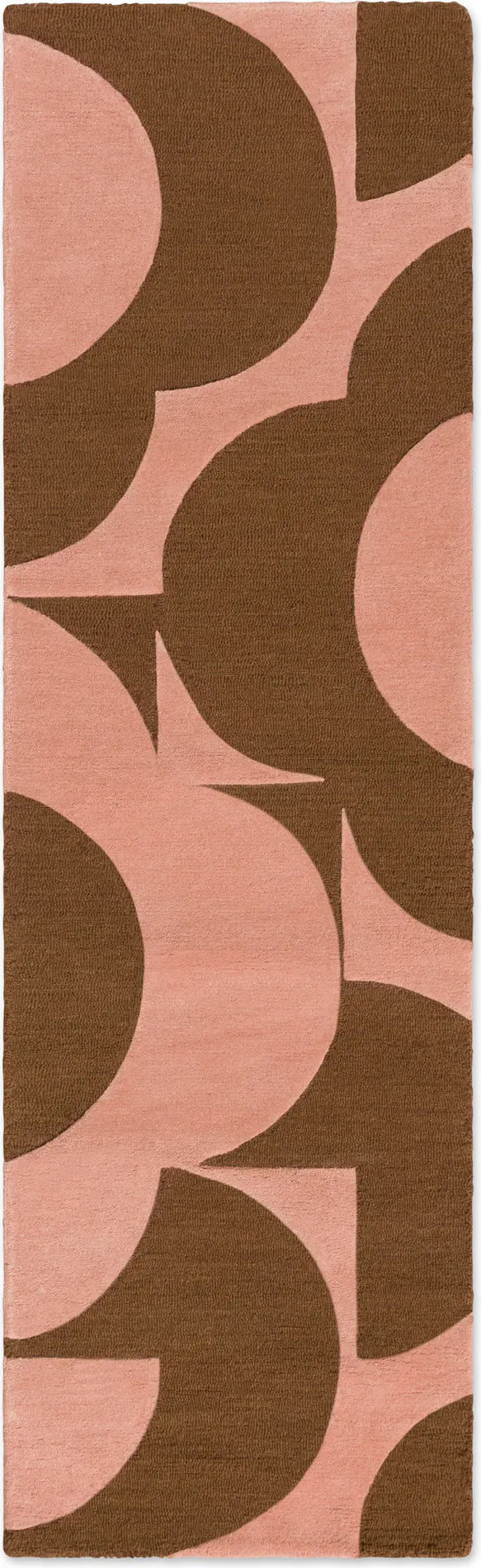 Ok Prism Flower Pink Terracotta 158002 Runner A Hr